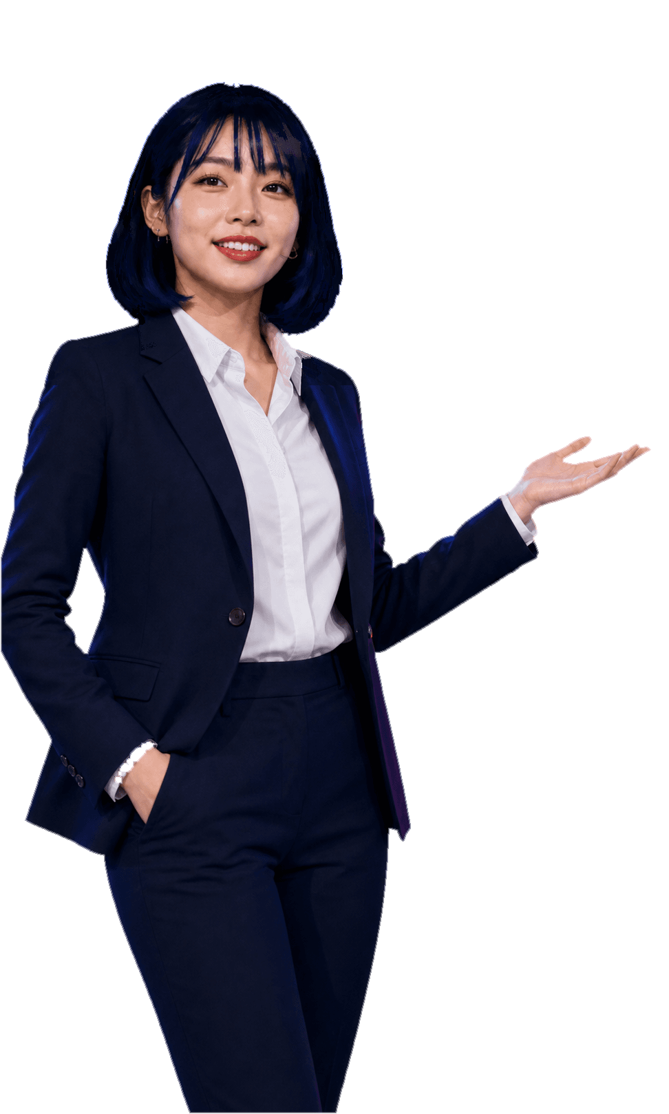 Cherry, the CherryPanel presenter, introducing the product console